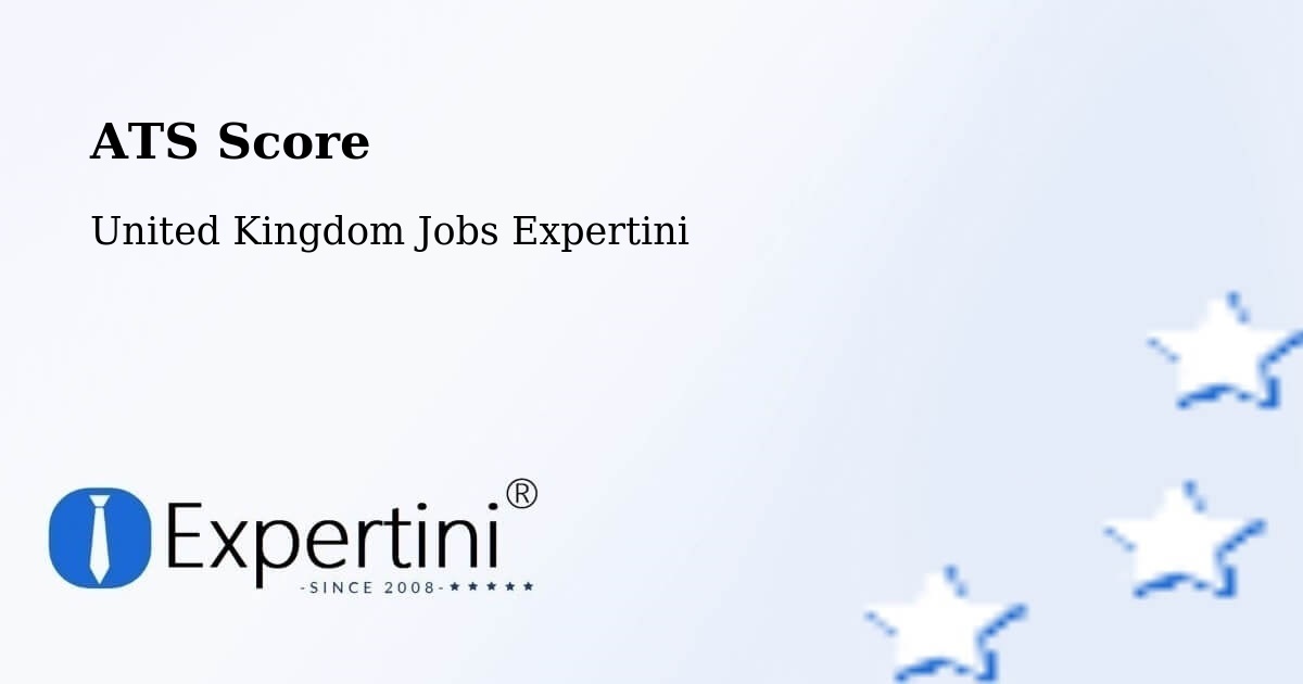 Resume ATS Score & Job Description Match Tool – Bethnal Green - United Kingdom Jobs Expertini
